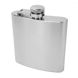 Hip Flasks Pocket Wine Bottle Flask 220ml/8oz Large Capacity Stainless Steel For All Outdoor Activities Durable High Quality