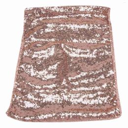 Table Cloth Rectangle Sequin Tablecloth Banquet Runner Wedding Reception Party Decor 1 Rose Gold