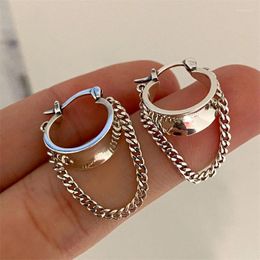 Hoop Earrings Vintage Tassel Chain For Women Jewellery Prevent Allergy Party Accessories Gift Eh1030