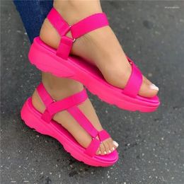 Casual Shoes Beach Woman 2024 Summer Sandals Non-slip Multicolor Fashion Solid Open Toe Comfortable