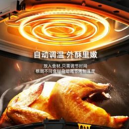 6L Intelligent Air fryers kitchen accessories electric oven potato airfryers oil-free electric fryer kitchen fritadeira 220V