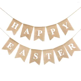 Party Decoration 2 Meters Decor Easter Decorating Ideas Garland Happy Banner Decorations