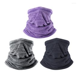 Cycling Caps Mask Bicycle Outdoor Winter Warm Collar Neck Gaiter Soft Fleece Scarf Windproof And Coldproof Warmer Face