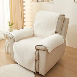 Chair Covers Lying Integrated Plush Velvet Sofa Cover Fully Covered With Dust Washable And Dirt Resistant Pet Protective Pad