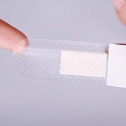 160pcs/lot Bandage Emergency Kit Bandaid Band Aid Patches Transparent Waterproof Healing Adhesive Plasters Wound Strips