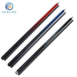 Black Technology Pool Cue Carbon Fibre Punch Cue Stick Carbon Shaft 12.9mm Brown Tip Uni-loc Joint Break Cue Stick Billiards Kit 240327