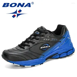 Casual Shoes BONA Style Men Running Typical Sport Outdoor Walking Sneakers Comfortable Women