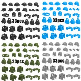 WW2 Military Building Blocks Army Solider Mini Figures Gifts Accessories German Vest MOC Equipment Bricks Toys