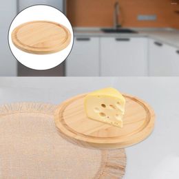 Decorative Figurines Wood Cutting Board Wooden Charcuterie Multifunctional Cake Dessert Storage Plate