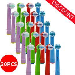 Heads 20pcs Brush Heads Five Type For OralB Electric Toothbrush Fit Advance Power/Vitality Precision Clean/Pro Health/Triumph/3D Exce
