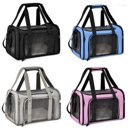 Cat Carriers Small Dog Travel Puppies Tote Outgoing Bag