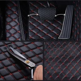 Car Floor Mat For Smart Fortwo 450 2004 2005 2006 2007 Rug Luxury Man Leather Carpet Custom Woman Interior 1Pc Auto Accessory