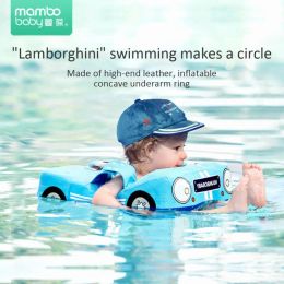 Mambobaby Baby Swimming Rings Toddler Floating Lying Swim Seat Solid Non-inflatable Fun Pool Bathtub Beach Summer Water Toys