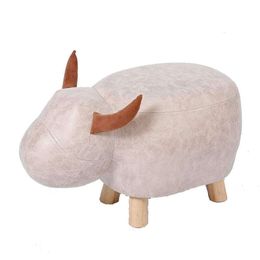 Small Stoollow Storage Sofa Stool Creative Shoe Bench Cartoon Home Footstock (color: D, Size: 366032cm)