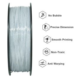 Geeetech Like Marble PLA 3D Printer Filament Plastic 1kg 1.75mm,Tangle-Free, 3d printing wire materialsvacuum packaging