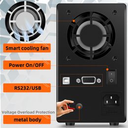 30V 10A Switching DC Bench Power Supply Digital Regulated Modul Laboratory Maintenance Adjustable RS232 Interface Power Supply