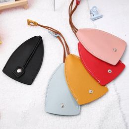 Storage Bags Cute Protective Pull Out Key Case PU Leather Bag Large-Capacity Pouch Portable Personalised Creative Car