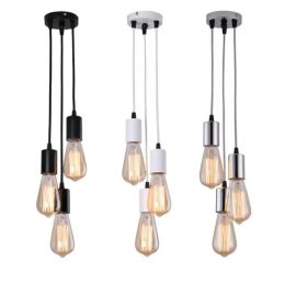 Modern LED Longer Pendant Lights Dining Room Bedroom Decor Bedside Background Hanging Lamp Chandeliers Restaurant Fixtures