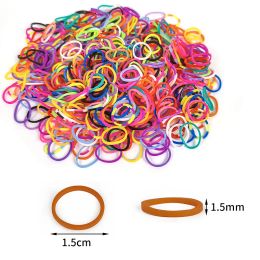 2023 Winter Colorful Loom Bands Set Candy Color Bracelet Making Kit DIY Rubber Band Woven Bracelet Kit Boy Girls Craft Toys Gift