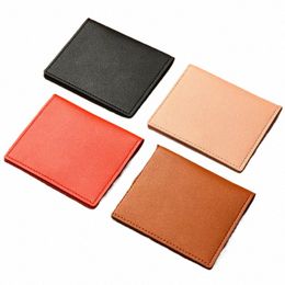 ultra-thin Small Bank Card Multi Card Slot Card Holder Wallet Women Men Credit Cards Bag Male Cards Holder Solid Leather Wallet h08V#