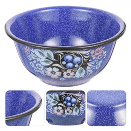 Bowls Delicate Thickened Enamel Bowl Ramen Japanese Soup Platos Barro Mexicanos