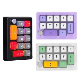 Macro Programmable Hot Swappable Mechanical Switch Gaming Mini Keyboard 7 Colour RGB Light Keyboard kit custom keyboard