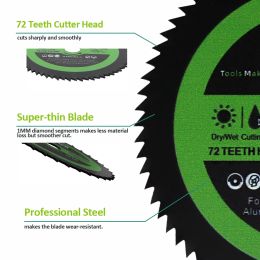 FACHLICH Dia50/75mm Superthin Cutting Disc HSS Soft Metal Cutter Copper Pipe Aluminium Wood Mini Grinder Bore10mm 2" 3"Saw Blade