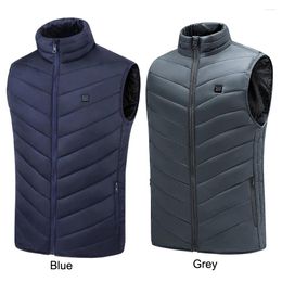 Blankets Unisex Electric Heating Vest 3 Levels Windproof Heated Jacket Antistatic 2 Areas For Outdoor Hiking Cycling Blanket