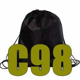 latest 2024 Q1 BC 98 Drawstring Bag BC98 Belt Waterproof Backpack Shoes Clothes Yoga Running Fitn Travel Bag N35I#