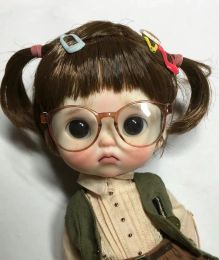 New sd BJD doll wuwu Cute Girl resin toy model 1/6humanoid birthday gift diy put makeup in stock