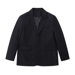 Designer de luxo Chaopai Classic Light Luxury Jacket com logotipo triangular Single Breasted High-end Business Leisure Suit para homens e mulheres no outono