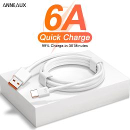 6A For Xiaomi USB Type C Cable For Mi 12 12T 13 14 Pro Ultra Fast Charging Redmi Note 11 12 Turbo Poco F5 X5 Pro USB Data Cable