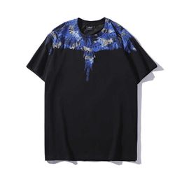 fashion brand mb short sleeve marcelo classic jersey burlon phantom wing t-shirt color feather lightning blade couple half t-shirt6JR5