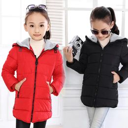 Down Coat Winter Children's Clothing Kids Cotton Outerwear Girls Wadded Jacket Child FashionThickening Cotton-padded