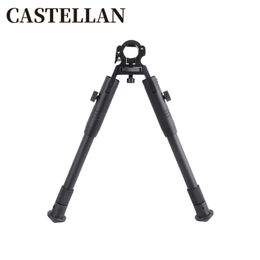 13mm-19mm pipe diameter tripod 6-inch round head tripod support pipe clamp tripod telescopic tactical adjustable tripod