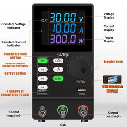 NICE-POWER Lab DC Power Supply Adjustable 30V 10A 5A USB Digital Bench Source Stabilised Current 120V3A Voltage Regulator 300V1A