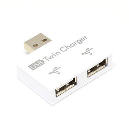 USB 1/2 Charging Data Interface Splitter Mobile And Extender Head Charging Port Laptop USB OTG Accessories Dual Current V0N0