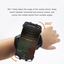 Running Sport Armbands For iPhone 15 14 13 12 11 Pro Max 14 Plus Samsung S23 Ultra 360 Rotatable Wristband Phone Holder