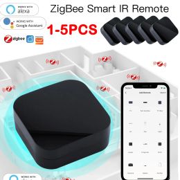 Control 51PC Tuya ZigBee Universal Smart Infrared Remote Controller IR Remote Control for Smart Home work Support for Alexa Google Home