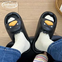 home shoes Men Women House Slipper Cloud Duck Cartoon Cute Funny Sandals Men Summer Flip Flops Beach Slides Home Shoes Eva Female Male Y240401