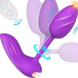 Adult Sex Toys Vibrator for Women, Remote Control Wearable G Spot Butterfly Vibrator, Dual Motor Panty Vibrator Anal Adult Toys with 9 Vibrations