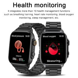 HK9 Ultra Smartwatch Men Women Amoled Watch Ultra 2 Heart Rate Blood Pressure NFC Bluetooth BT Calls Sport Watch Waterproof IP68