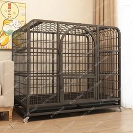 Cat Carriers Dog Crate Large With Toilet Medium And Small Indoor Golden Retriever Labrador Household Pet Cage