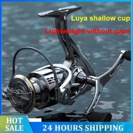 Reels Fishing Reels HB500 HB1000 HB2000 Smoother Metal Spool Spinning Wheel For Sea Fishing Carp Fishing Coil Spinning Fishing Reel