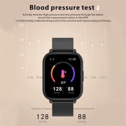 Xiaomi New 1.85 Inch Smart Watch Men Body Temperature Full Touch Screen Smartwatch Women Accurate Oxygen Monitor Clock PK P8