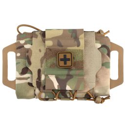 Survival Molle Tactical Rapid Deployment Firstaid Kit Military Hunting Accessory Pouch Survival Tool Bag Outdoor Camping Medical Kit