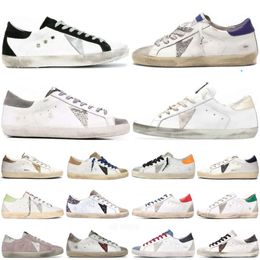 New Casual 2024 Shoes Customers Golden Super Gooseity Star Italy Brand Sneakers Super Star luxury Dirtys Sequin White Do-old Dirty Designer Sneakers