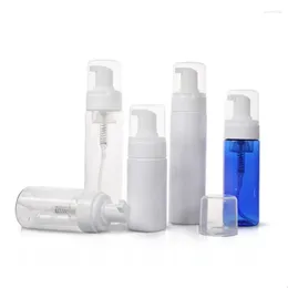 Storage Bottles 30ml 50ml 60ml 100ml 150ml 200ml Small Mini White Clear Travel Size Empty Foam Pump Bottle Dispenser