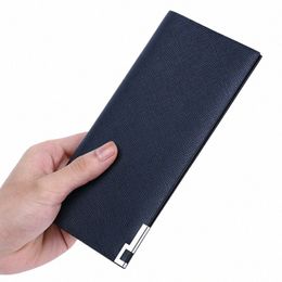 williampolo Luxury Brand Genuine Leather wallet For men card case Ultra-thin slim Multi-Card Lg Wallet Purse card holder f1Ty#