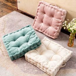 Cushion/Decorative Pillow Square Pouffe tatami mat floor mat soft seat chair mat throw mat household sofa tatami mat 42x42cm Y240401